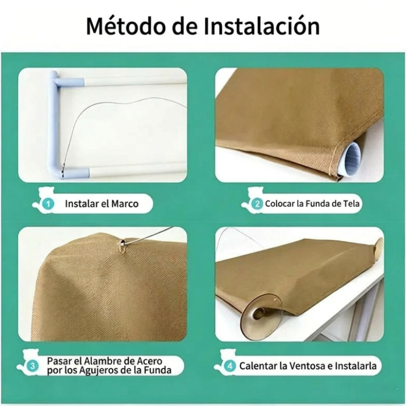 Cama Colgante Gato Ventana