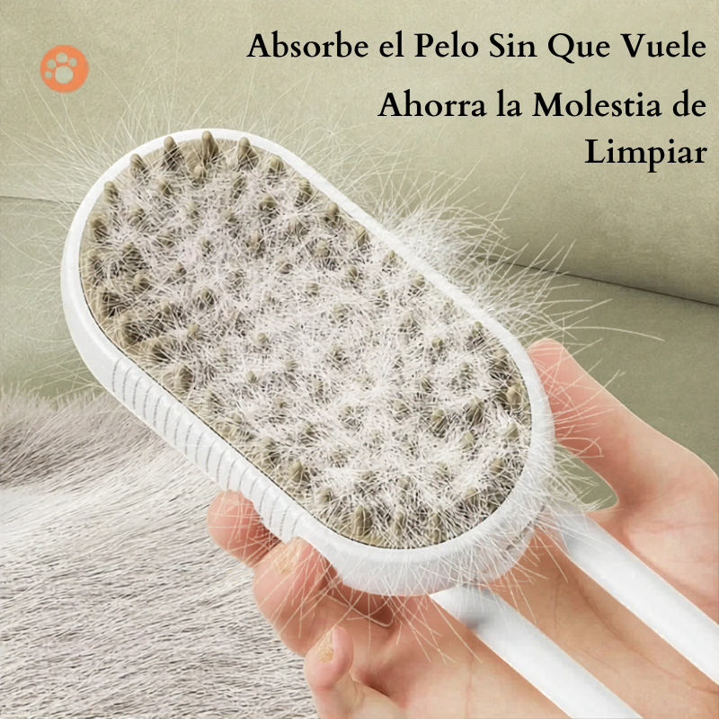 Peine a Vapor para Mascotas Recargable
