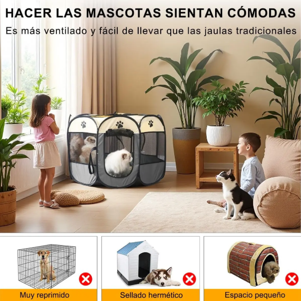 Corral Plegable para Mascotas (CHICA) - Image 3