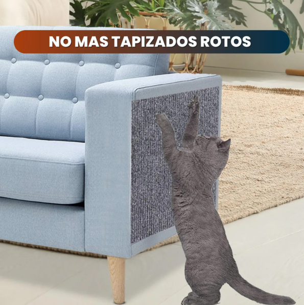 Rascador Autoadhesivo para Gatos - Masaje y Alivio al Instante